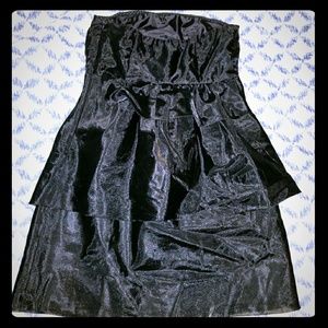 Black cocktail dress